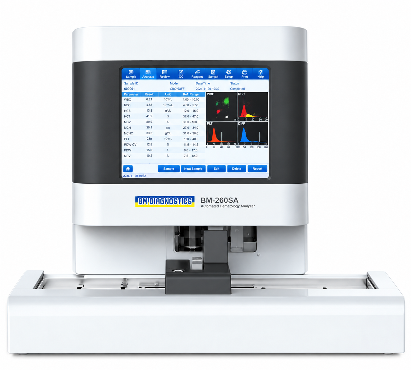 BM Diagnostics BM-H6960CRP Automatic Hematology Analyzer